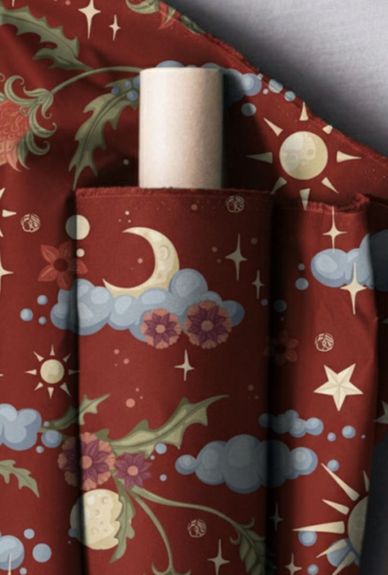 Ramadan Joy - Dark Red