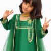 National Day Tulle kids jalabiya by OSH, in the colours of the UAE flag