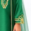 National Day Tulle kids jalabiya by OSH, in the colours of the UAE flag